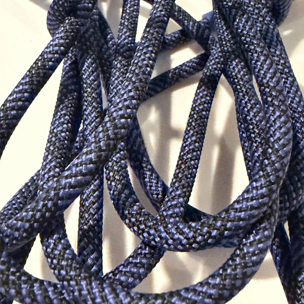 USB Blue Braided Charging Cable